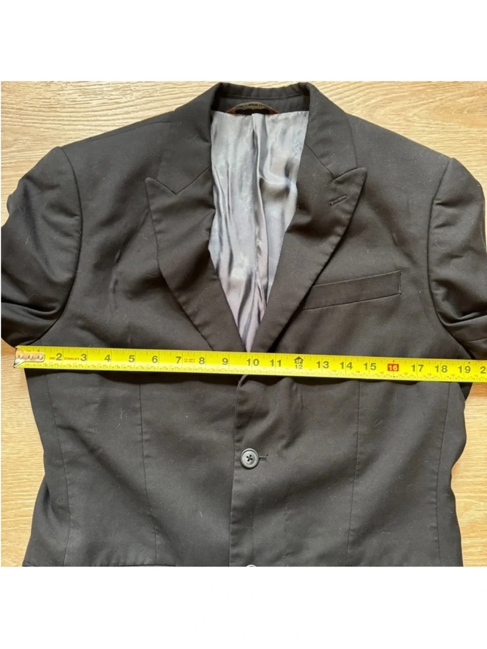 Perry Ellis black suit